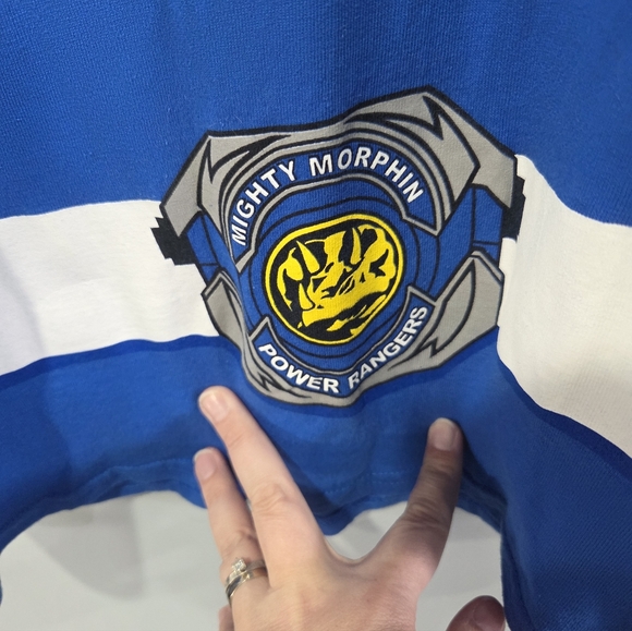 Mighty Morphin' Power Rangers Blue Ranger Men's Large - Picture 2 of 4